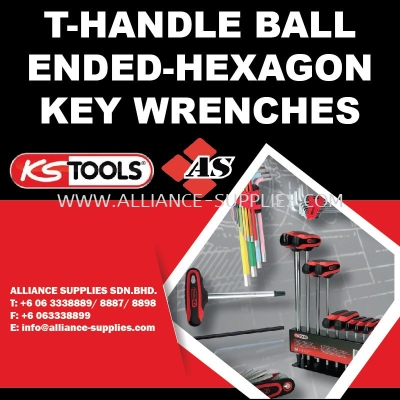 T-Handle Ball Ended-Hexagon Socket Key Wrench Sets