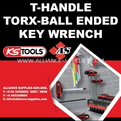 T-Handle Torx-Ball Ended Key Wrench