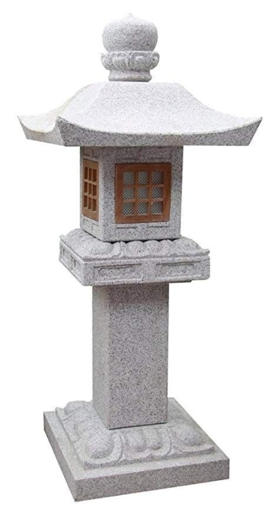 Japanese-Style Stone Garden Lamp Refer