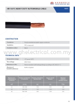 Fajar Heavy Duty Automobile Cable