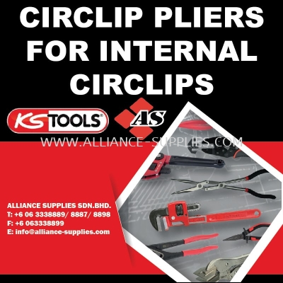 KS TOOLS Circlip Pliers for Internal Circlips