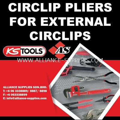 KS TOOLS Circlip Pliers for External Circlips