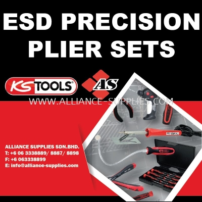 KS TOOLS ESD Precision Plier Sets
