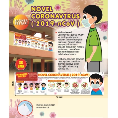 Banner Bestari Novel Coronavirus (2019-nCoV) PK1011M SK/SMK