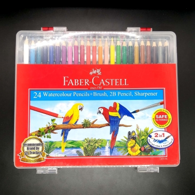 Faber Castell Watercolor Pencil 24 Colors