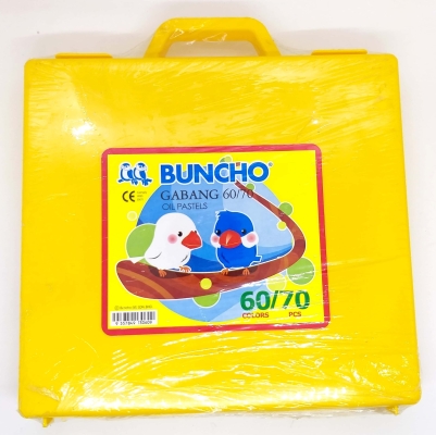 Buncho Gabang Oil Pastels 60 Colors 70 Pcs