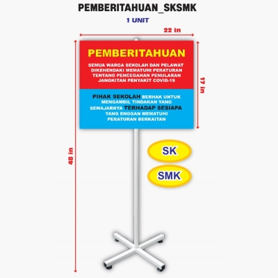 i Notice Board Pemberitahuan PSS1343 SK/SMK