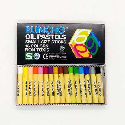 Buncho Oil Pastels 16 Colors