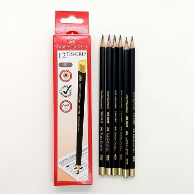 Faber Castell Tri Grip 2B Pencil 12 Pcs (1 Box)