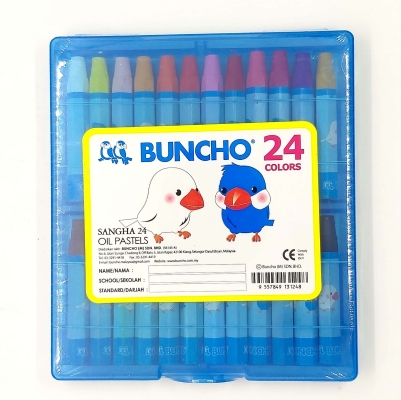 Buncho Sangha Oil Pastels 24 Colors