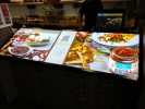 Aluminium lightbox with surface acrylic sheet c/w inkjet sticker Menu & Advertising Display Lightbox