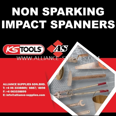 KS TOOLS Non Sparking Impact Spanners