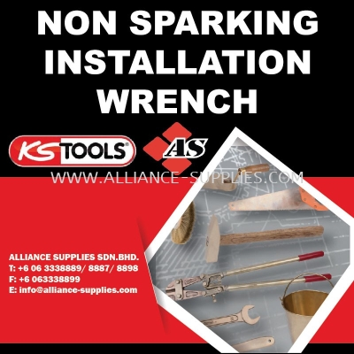 KS TOOLS Non Sparking Installation Wrench