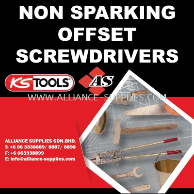 KS TOOLS Non Sparking Offset Screwdrivers