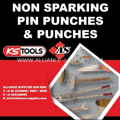 KS TOOLS Non Sparking Pin Punches & Punches