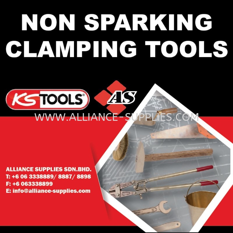 KS TOOLS Non Sparking Clamping Tools KS TOOLS Non-Sparking Clamping Tools KS TOOLS Non-Sparking Tools KS TOOLS
