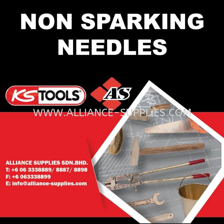 KS TOOLS Non Sparking Needles KS TOOLS Non Sparking Needles KS TOOLS Non-Sparking Tools KS TOOLS