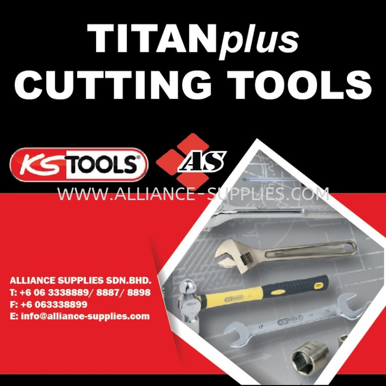 KS TOOLS TITANplus Cutting Tools KS TOOLS TITANplus Cutting Tools KS TOOLS Stainless Steel Tools / Non-Magnetic Titanium Tools KS TOOLS