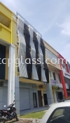 Powder Coated Aluminium Box Louvers LOUVRES FACADE