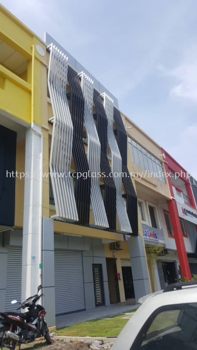 Powder Coated Aluminium Box Louvers