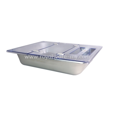 3P7cm Foldable Food Pan Set