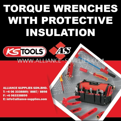  KS TOOLS Torque Wrenches with Protective Insulation