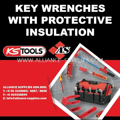 KS TOOLS Key Wrenches with Protective Insulation