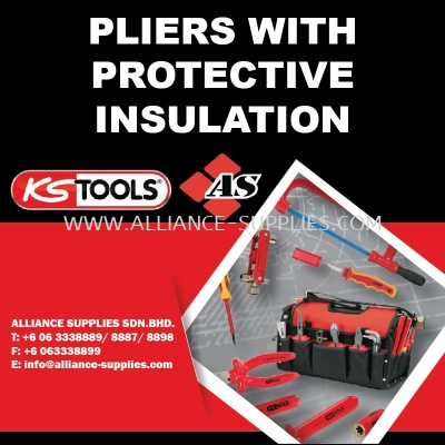 KS TOOLS Pliers with Protective Insulation