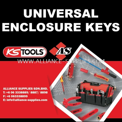 KS TOOLS Universal Enclosure Keys