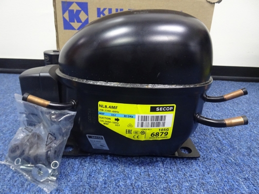 KULTHORN (SECOP) COMPRESSOR NL8.4MF 105G WITH SERVICE KIT (R134A) - 220-240V/50HZ