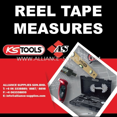 KS TOOLS Reel Tape Measures