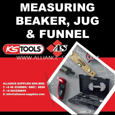 KS TOOLS Measuring Beaker, Jug & Funnel