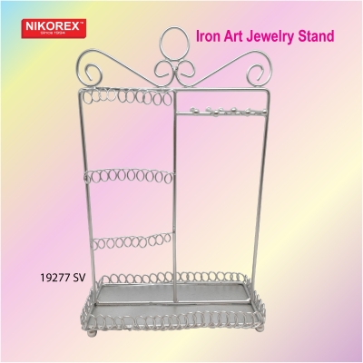 540306SV - JEWELRY STAND 12QT1212S-4 (SILVER)