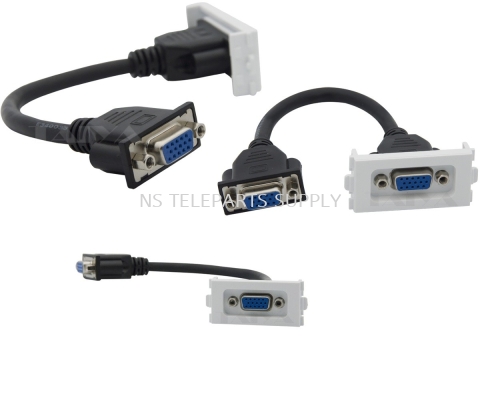 VGA PORT SHORT CABLE F/F