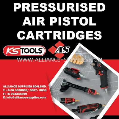 KS TOOLS Pressurised Air Pistol Cartridges