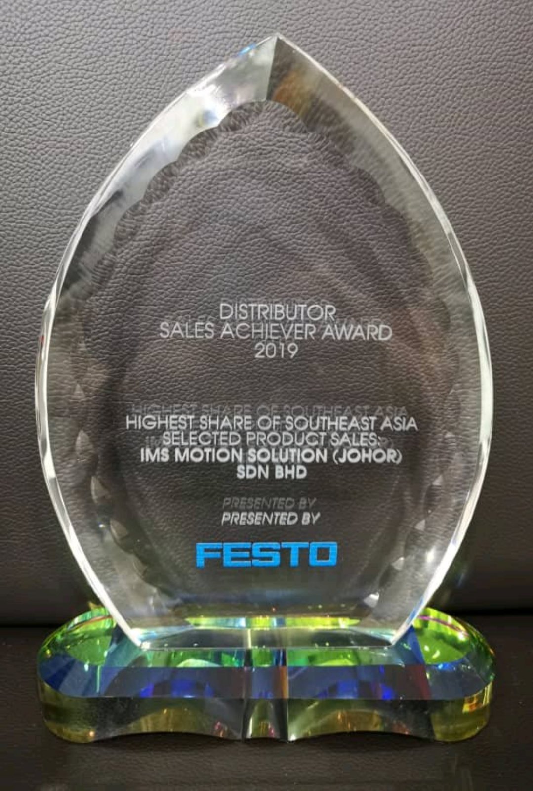 Distributor Sales Achieve Award 2019