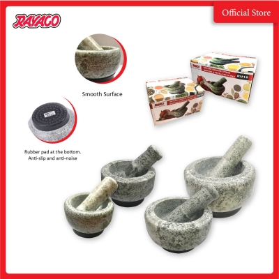 (RU13) RU Series - Fine Mortar & Pestle with Pad