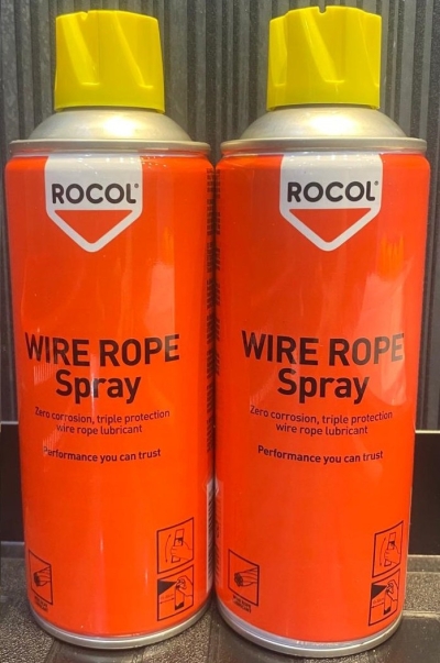 ROCOL WIRE ROPE LUBRICANT SPRAY (400ML/CAN)