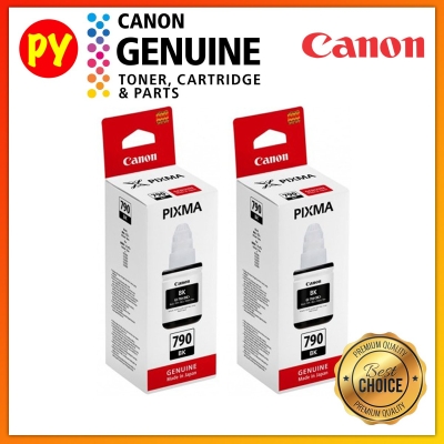 Canon GI-790 GI 790 GI790 Black 2x Original Bottle Ink for G1010 G2010 G3010 G401