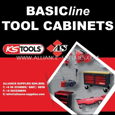 KS TOOLS BASICline Tool Cabinets