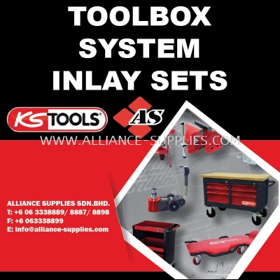 KS TOOLS Toolbox System Inlay Sets