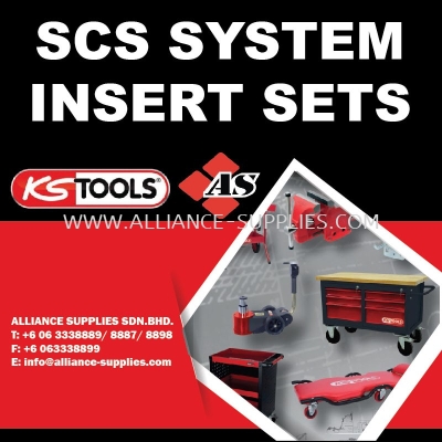 KS TOOLS SCS System Insert Sets