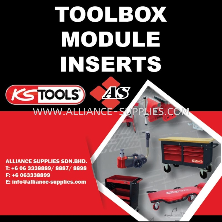 KS TOOLS Toolbox Module Inserts KS TOOLS Toolbox Module Inserts KS TOOLS Tool Cabinet / Insert Module System KS TOOLS