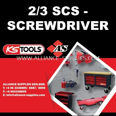 KS TOOLS 2/3 SCS - Screwdriver