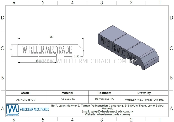 PCB Line Profile (Side) 