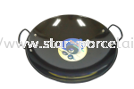 40CM ENAMEL BLACK WOK Wok & Wok Cover Kitchenware Household