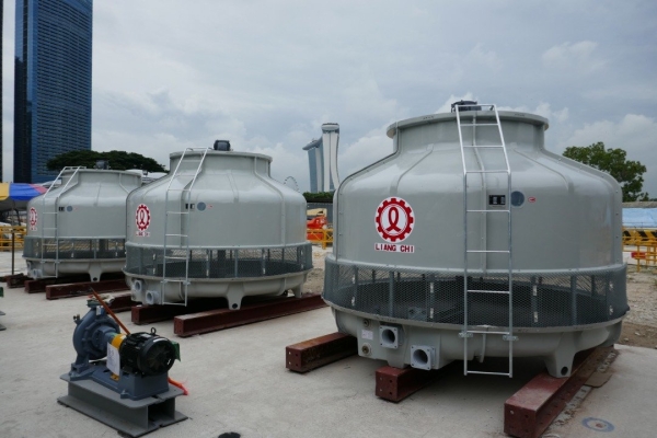 Liang Chi Cooling Tower -Round Type -Counter Flow