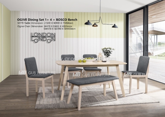 OGIVE DINING SET