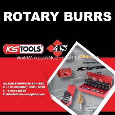 KS TOOLS Rotary Burrs