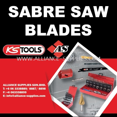 KS TOOLS Sabre Saw Blades